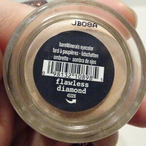 i.d. bareMinerals Eyecolor Loose Powder FLAWLESS DIAMOND .02 oz .57 g NEW